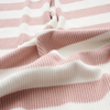 Hamptons Stripe Name Blanket | Ballet Pink