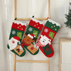 Snowflake Serenade Stocking | Santa