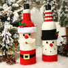 Handmade Knitted Bottle Covers (Set of 4)