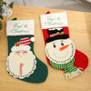 Festive Countdown Treasure Stockings | Set of 2