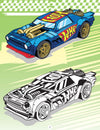 Hot Wheels Colouring Book 2