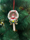 Santa Lollipop Ornament