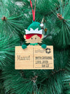 Post Card Ornament  | Jovie the Elf