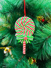 Green Lollipop Ornament