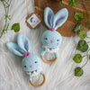 Handmade Crochet Rattle | Bunny