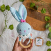 Handmade Crochet Rattle | Bunny