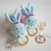 Handmade Crochet Rattle | Bunny