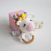 Handmade Crochet Rattle | Unicorn