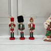 Glitter Nutcracker Ornaments | Set of 3