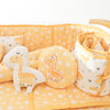 Baby Giraffe Personalised Throw Cushion