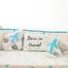 Born To Travel Throw Cushion