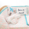 Born To Travel Throw Cushion