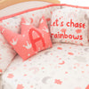 Let's Chase Rainbows Throw Cushion