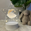 Acrylic LED Night Lamp | Star Ellie