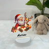 Acrylic LED Night Lamp | Santa's Reindeer Shine