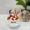 Acrylic LED Night Lamp | Santa's Reindeer Shine