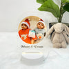 Acrylic LED Night Lamp | Christmas Photoframe