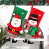 Dangling Legs Stocking | Snowman's Delight