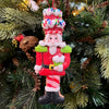 Candy crumble Nutcracker Ornaments | Set of 3