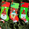 Luxury Mistletoe Stocking | Snowman