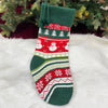 Handwoven Knitted Stocking | Snowman Wishes