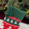 Handwoven Knitted Stocking | Snowman Wishes