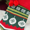 Handwoven Knitted Stocking | Floral Fantasy