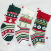 Handwoven Knitted Stocking | Snowman Wishes