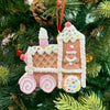 Gingerbread Train Adventure Ornaments | Set of 3