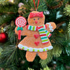 Gingerbread Cinnamon Sugar Ornaments | Set of 2