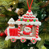 Gingerbread Engine CandyLand Ornaments | Set of 2