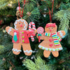 Gingerbread Cinnamon Sugar Ornaments | Set of 2