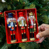 Symphony Nutcracker Ornaments | Set of 3