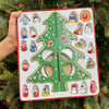 Wooden DIY 3D Winter Wonderland Tabletop Tree With 20 Ornaments | Green