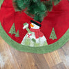 42" Tree Skirt  | Snowman's Winter Wrap