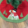 42" Tree Skirt  | Snowman's Winter Wrap