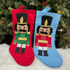 17" Nutcracker Large Stocking | Set of 2