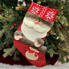 Jolly Joy Stocking | Santa