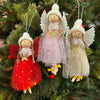 Angel Wings Ornaments | Set of 3