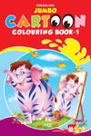 Jumbo Cartoon Colouring Book - 1