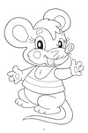 Jumbo Cartoon Colouring Book - 1