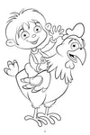 Jumbo Cartoon Colouring Book - 2