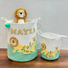 Jute Cotton Storage Basket | Lions Legacy