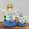 Jute Cotton Storage Basket | Superhero Squad