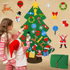 40" Felt DIY Christmas Tree With 25 Ornaments