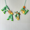 Personalised Name Bunting/Garland | King of the Jungle