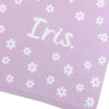 Bloom Name Blanket | Lilac