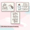 Life Paint Dreams | Framed Wall Art (Set of 3)