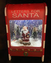 Light Up Musical Mailbox | Santa in a Snowfall