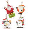 Joyful Festive Ornaments | Set of 4